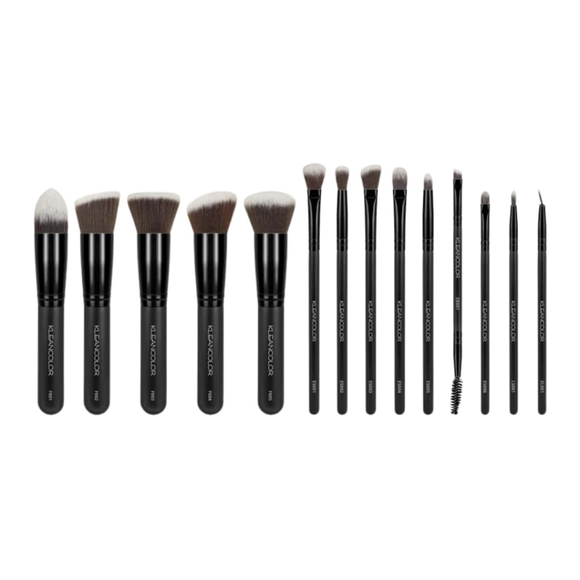 KLEANCOLOR 14 Piece Complete Brush Set - Picture 2 of 2